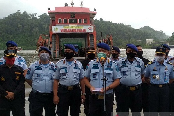 41 Gembong Narkoba Ramai-Ramai ke Nusakambangan