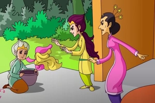 Bak di Neraka, Begini Kehidupan Bawang Putih Bersama Ibu Tiri