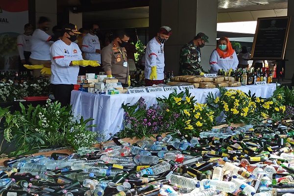 Jateng Tertinggi Keempat Kasus Penyalahgunaan Narkoba