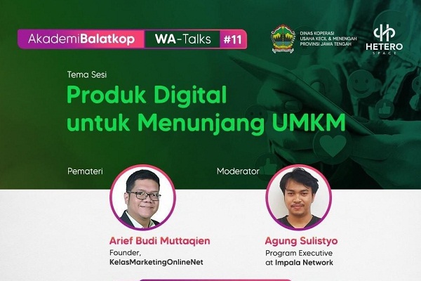 Diskop UKM Jateng Maksimalkan UMKM Lewat Pelatihan Online