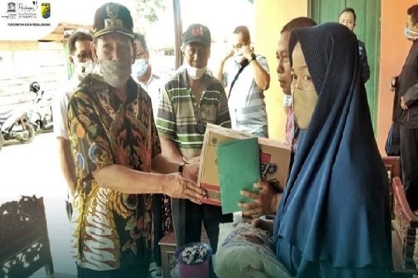 Wali Kota Pekalongan Santuni Keluarga 2 Korban Pembunuhan