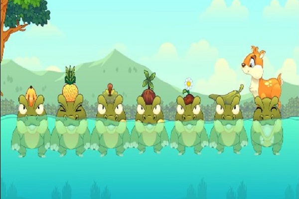 Si Kancil Kelabuhi Para Buaya Seberangi Sungai