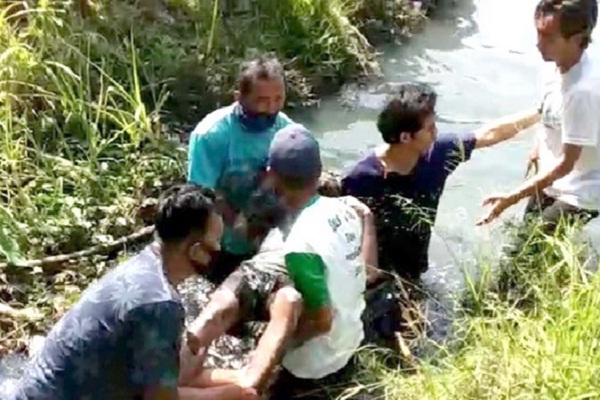 Pemuda Kudus Mengapung Tanpa Nyawa di Saluran Irigasi