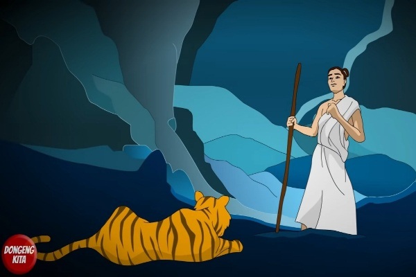 Karena Serakah, Harimau Dihukum Petapa Jadi Berkulit Belang