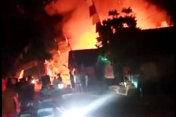 3 Rumah di Kradenan Grobogan Kebakaran saat Malam Tirakatan