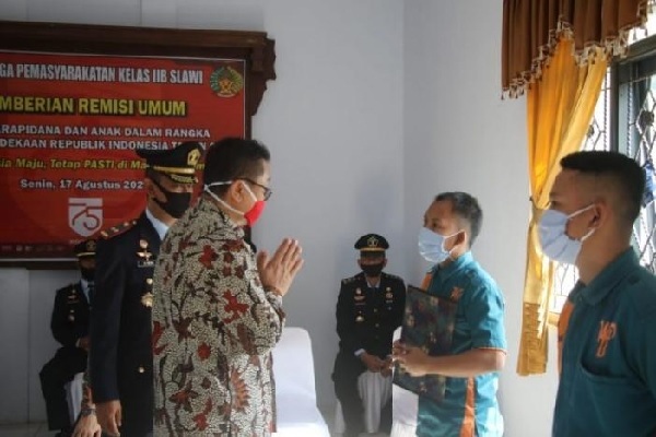210 Warga Binaan LP Tegal Kebagian Remisi Kemerdekaan