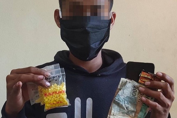 Polres Pekalongan Amankan 258 Obat Hexymer Ilegal