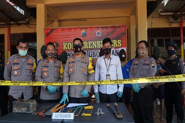 Operasi Sikat Jaran Candi 2020, Polres Grobogan Tangkap 13 Tersangka Curanmor