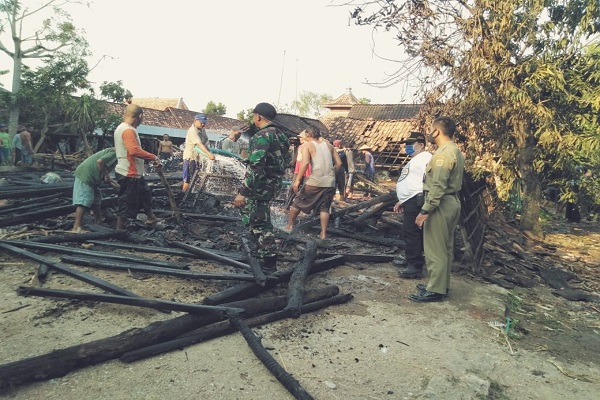 Lupa Matikan Kompor, Dapur Warga di Ngaringan Grobogan Kebakaran