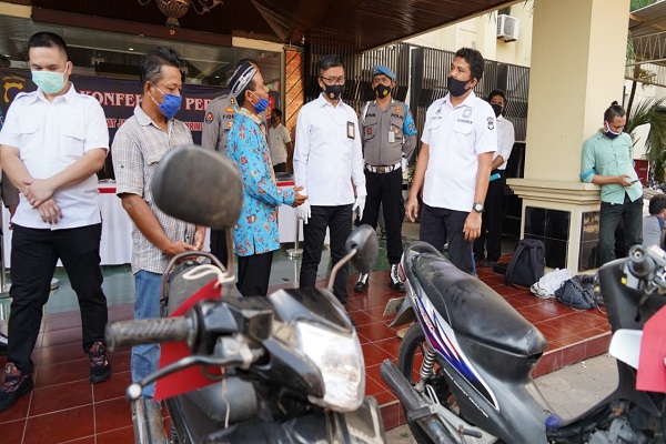 Polda Jateng Amankan 341 Kendaraan Hasil Kriminalitas selama 20 Hari