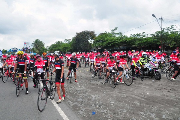 Digelar saat Pandemi Covid-19, Tour de Borobudur Diikuti Puluhan Dokter
