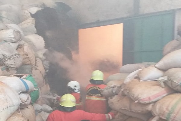 Gudang Pakan Ternak di Salatiga Kebakaran, Kerugian Capai Rp500 Juta