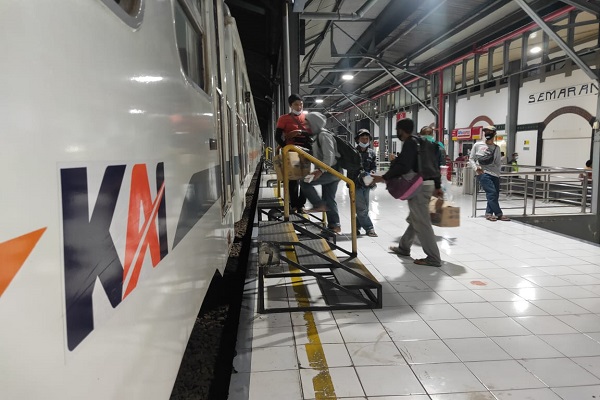 Larangan Mudik, KAI Semarang Layani 4.152 Penumpang
