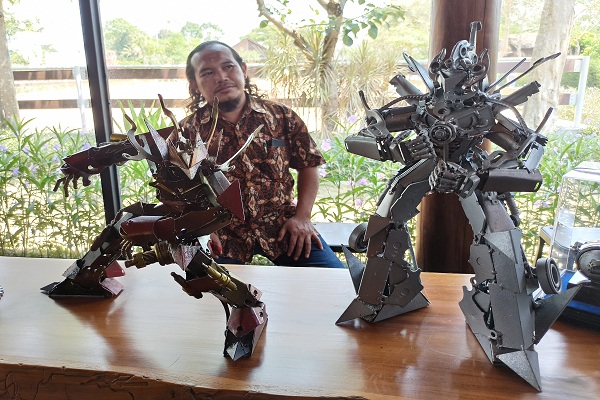 Sulap Limbah Jadi Seni, Tekad UMKM Binaan Pertamina di Semarang Go International