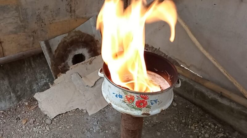 Api Abadi Mrapen Padam, Api Bonagung Sragen Tunjukkan Tanda Abadi