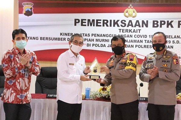 Dapat Kucuran Dana Covid-19 Rp37 M, Polda Jateng Diaudit BPK