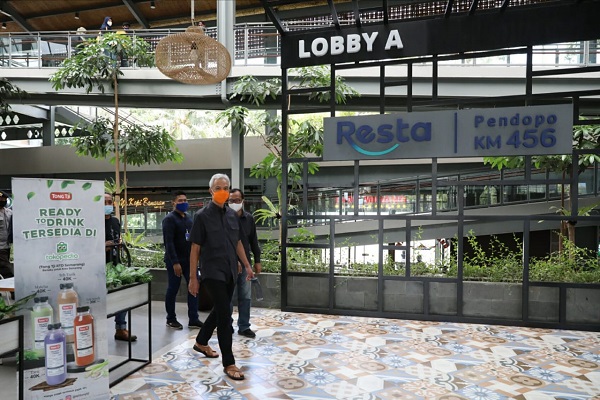 Rest Area Tol Salatiga Bikin Takjub Gubernur Ganjar