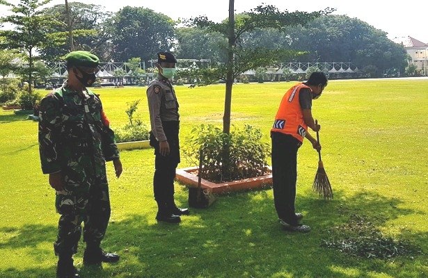 Langgar Prokes di Grobogan, Pelanggar Diminta Teriak