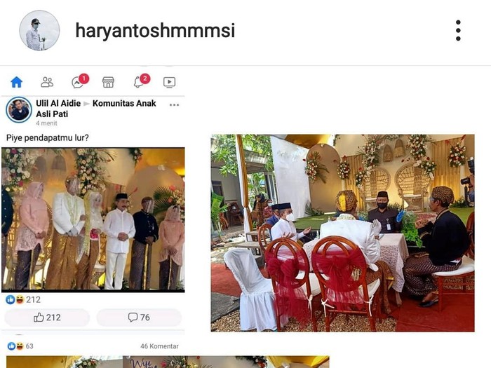 Viral! Bupati Pati Tak Pakai Masker Saat Hadiri Hajatan, Ini Respons Gubernur Ganjar