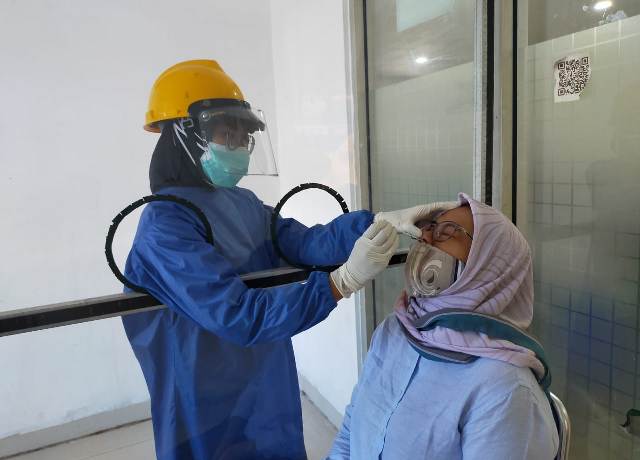 KAI Semarang Tes Antigen 44.662 Calon Penumpang Kereta