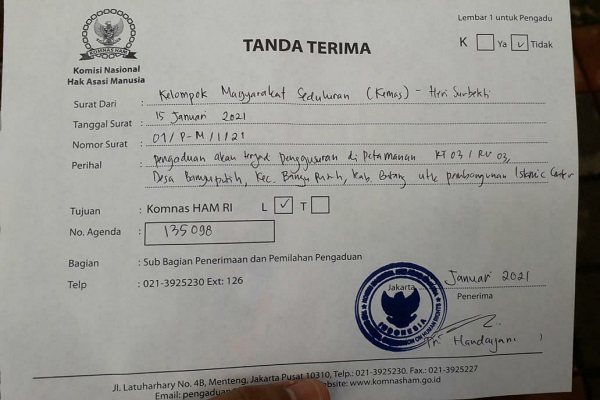 Bupati Batang Dilaporkan ke Komnas HAM, Ini Sebabnya…