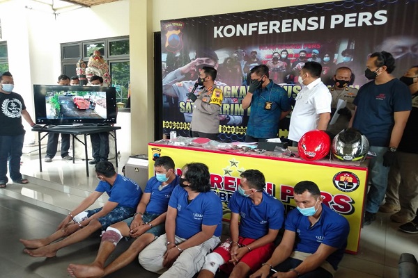 Doorrr!!! Lima Rampok Distributor LPG Semarang Diringkus di Ciamis