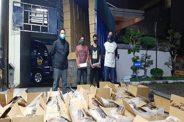 Peredaran 47,69 Juta Batang Rokok Ilegal di Jateng DIY Digagalkan Selama 2020