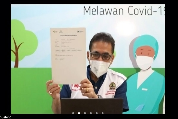 Cerita Nakes Pertama di Jateng yang Disuntik Vaksin Covid-19