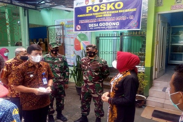 Pemkab Grobogan Bentuk 280 Posko PPKM Mikro