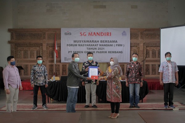 Semen Gresik Luncurkan Program FMM 2021, Salurkan Rp1,5 Miliar untuk Desa