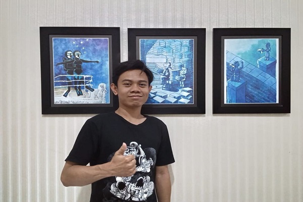 Keren! Kartunis Semarang Raih Penghargaan Internasional dari Turki