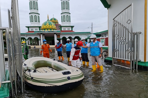 Banjir Semarang, 93% Pelanggan PLN Sudah Nikmati Listrik
