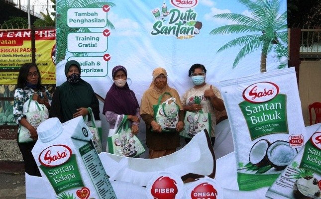 Sasa Rekrut Ibu Rumah Tangga Jadi Duta Santan