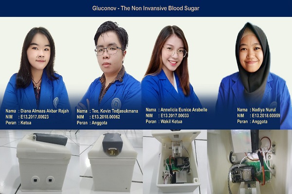 Keren! Mahasiswa Udinus Semarang Ciptakan Alat Canggih Deteksi Diabetes