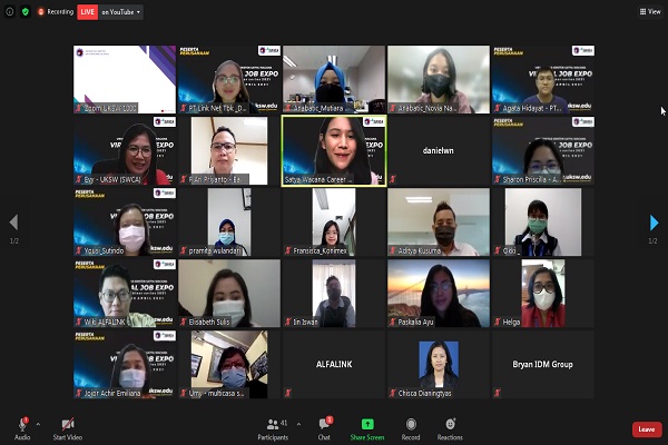 UKSW Virtual Job Expo Tawarkan 325 Lowongan Kerja, Berminat?