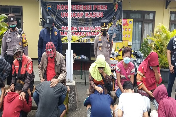 Tawuran Geng, 9 Remaja Semarang Digelandang ke Mapolsek Tembalang