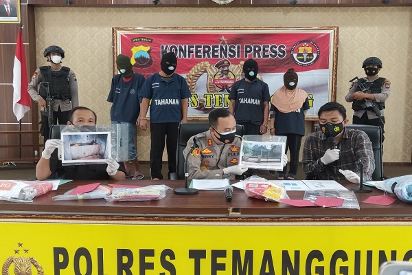 Polisi Tetapkan 4 Tersangka Kasus Pembunuhan Anak di Temanggung