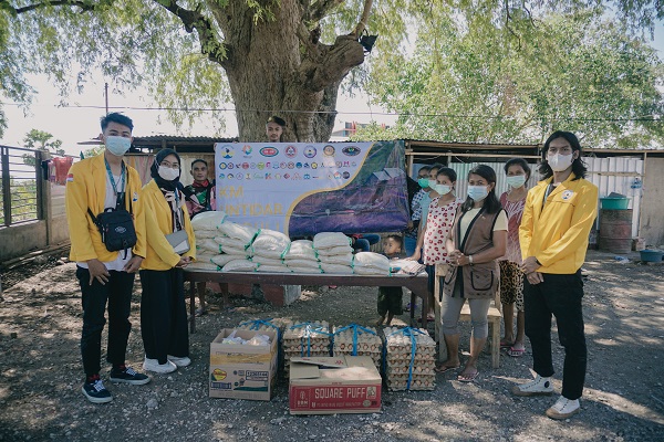 Mahasiswa Untidar Magelang Kirim Bantuan ke NTT