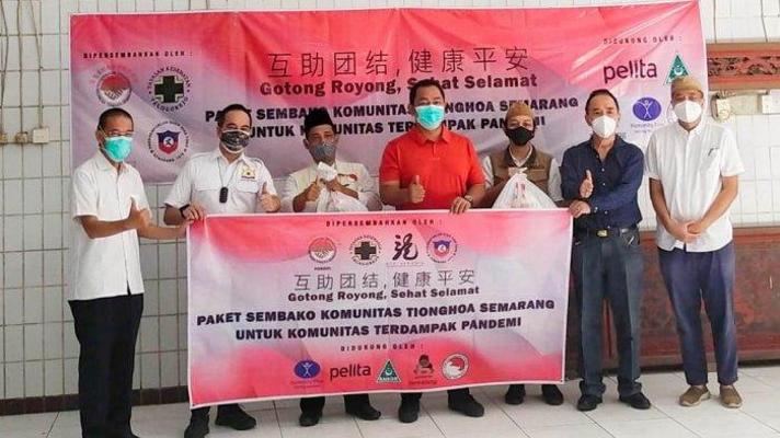 Porinti Bagi 1.500 Paket Sembako ke Seniman, Difabel, sampai Takmir Masjid