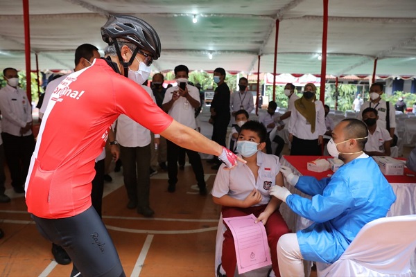 Vaksin Covid-19 untuk Anak di Jateng Dimulai
