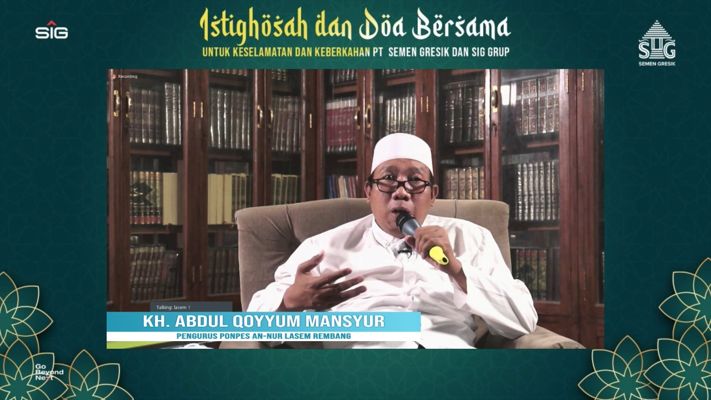 Mohon Keselamatan dan Keberkahan, SG Adakan Doa Bersama K.H. Abdul Qooyyum Mansyur