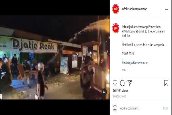 Viral Satpol PP Kota Semarang Semprot Warung dengan Damkar, Wali Kota Semarang Berang