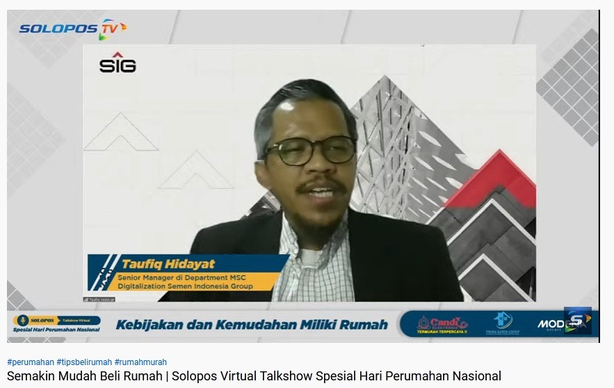 Ada Terobosan Perumahan dari SIG, Ini Reaksi Ketua REI Soloraya 
