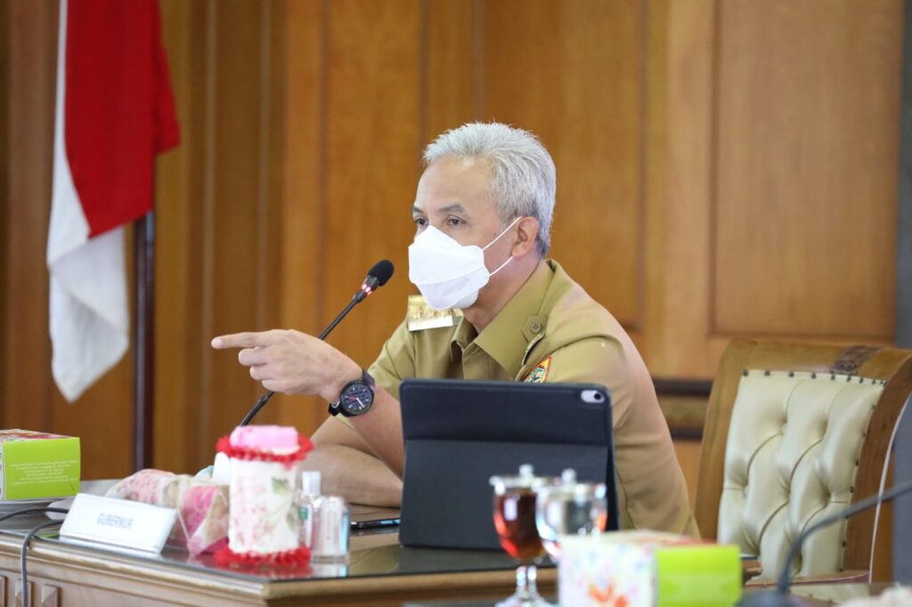 Kasus Covid-19 Jateng Dilaporkan Tertinggi Nasional, Ini Bantahan Gubernur Ganjar
