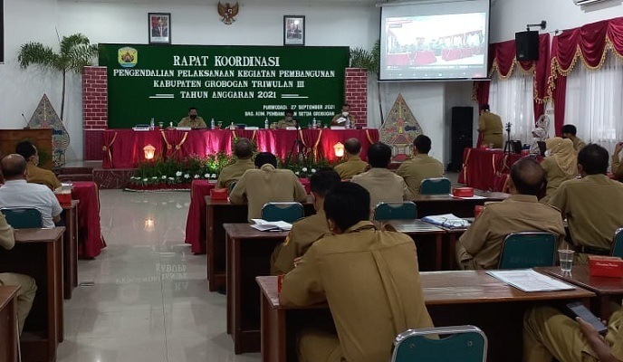 Kegiatan di Grobogan Hingga Agustus 2021 Belum Capai Target