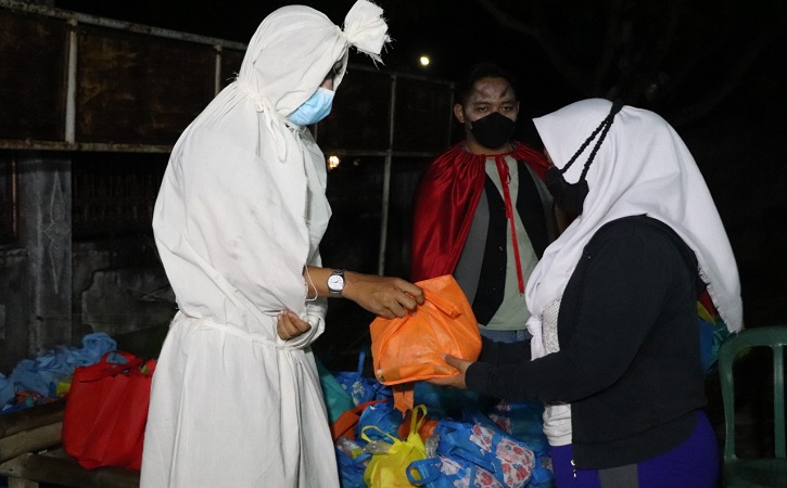 Bisa Ditiru! Begini Cara Polisi Kendal Ajak Warga Ikut Vaksin Covid-19