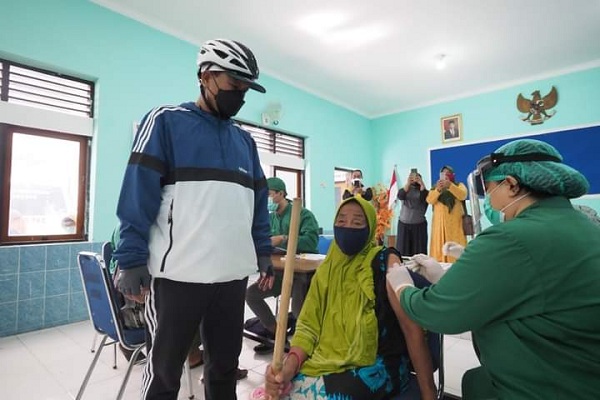 Pemkot Madiun Kejar Capain Vaksin Lansia