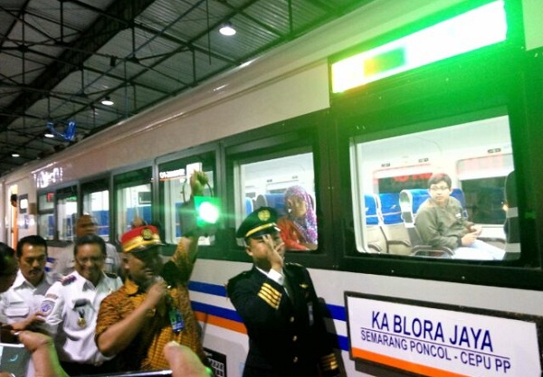 KA Blora Jaya Relasi Semarang Cepu Kembali Beroperasi