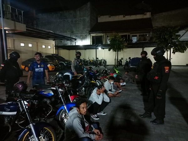 Belum Jera! Kendaraan Berknalpot Brong Ditertibkan Tim Pandawa