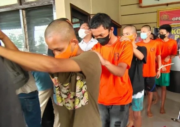 PSK Online Danai Aksi Anarkis Geng Motor di Jambi